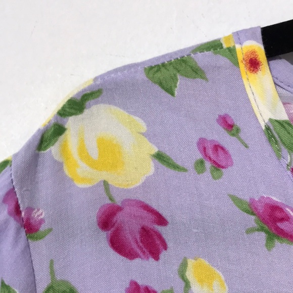 Vintage floral buttons down dress - Picture 12 of 12